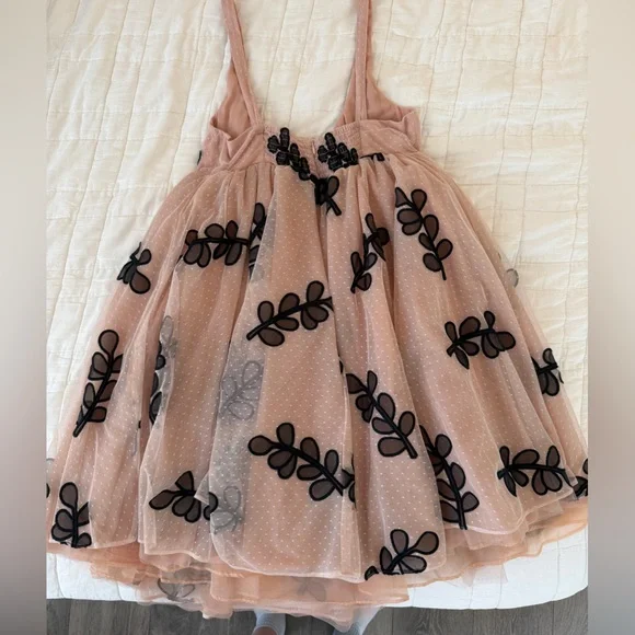 Anthropologie Blush Pink Layered Dress - Picture 5 of 5